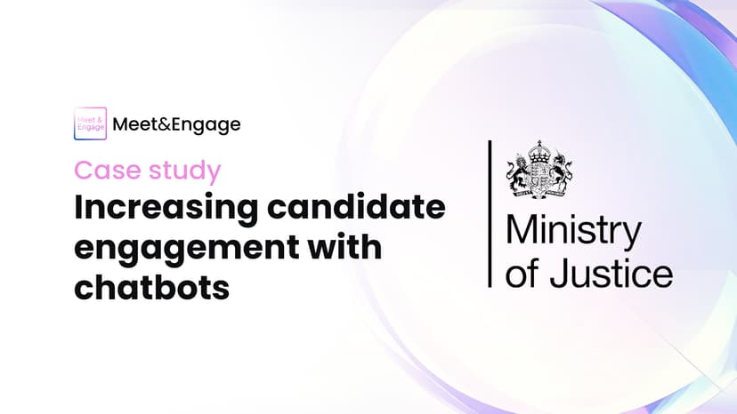Increasing candidate engagement with the Ministry of Justice